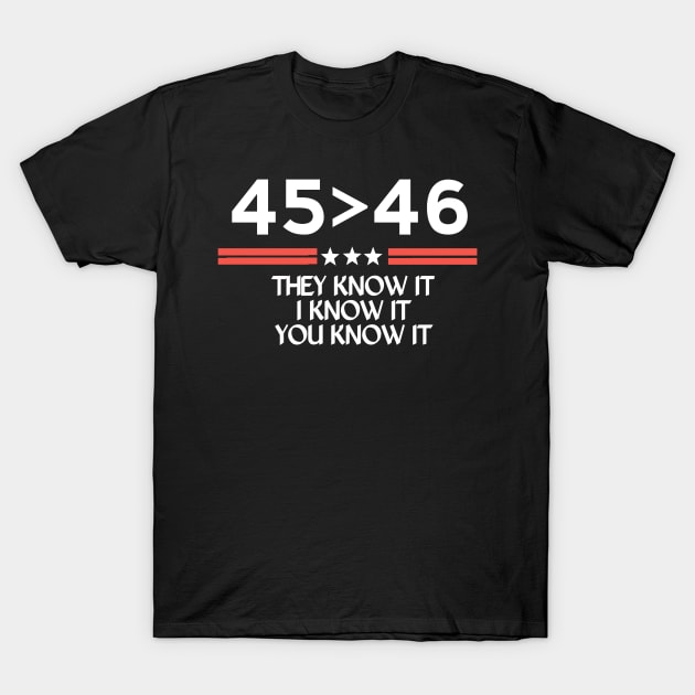 45>46 T-Shirt by ShinyTeegift